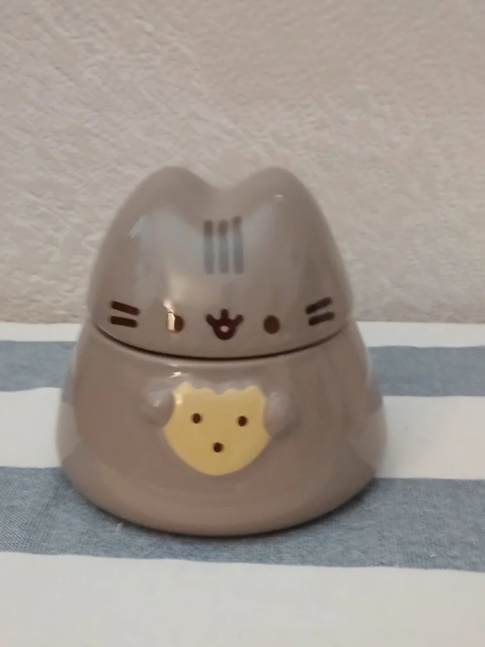 Pusheen Gray Cat Treats Jar